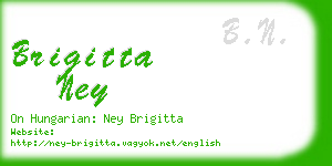 brigitta ney business card